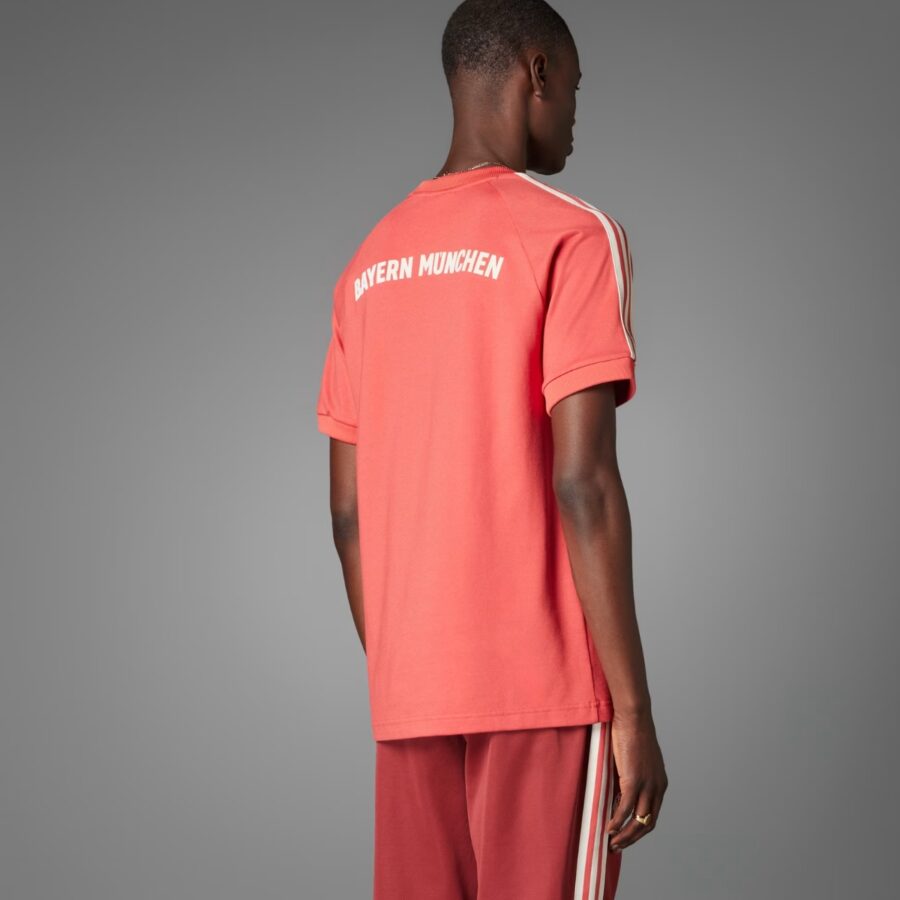 áo adidas fc bayern adicolor classics 3-stripes tee red iy0046