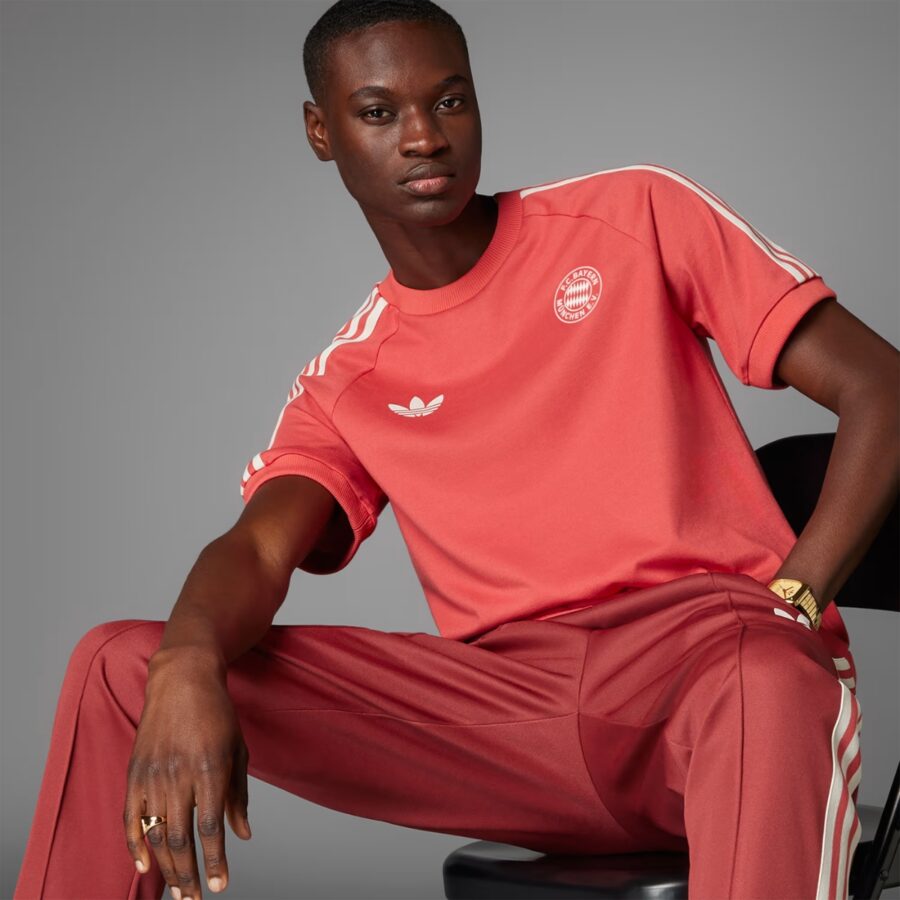 áo adidas fc bayern adicolor classics 3-stripes tee red iy0046