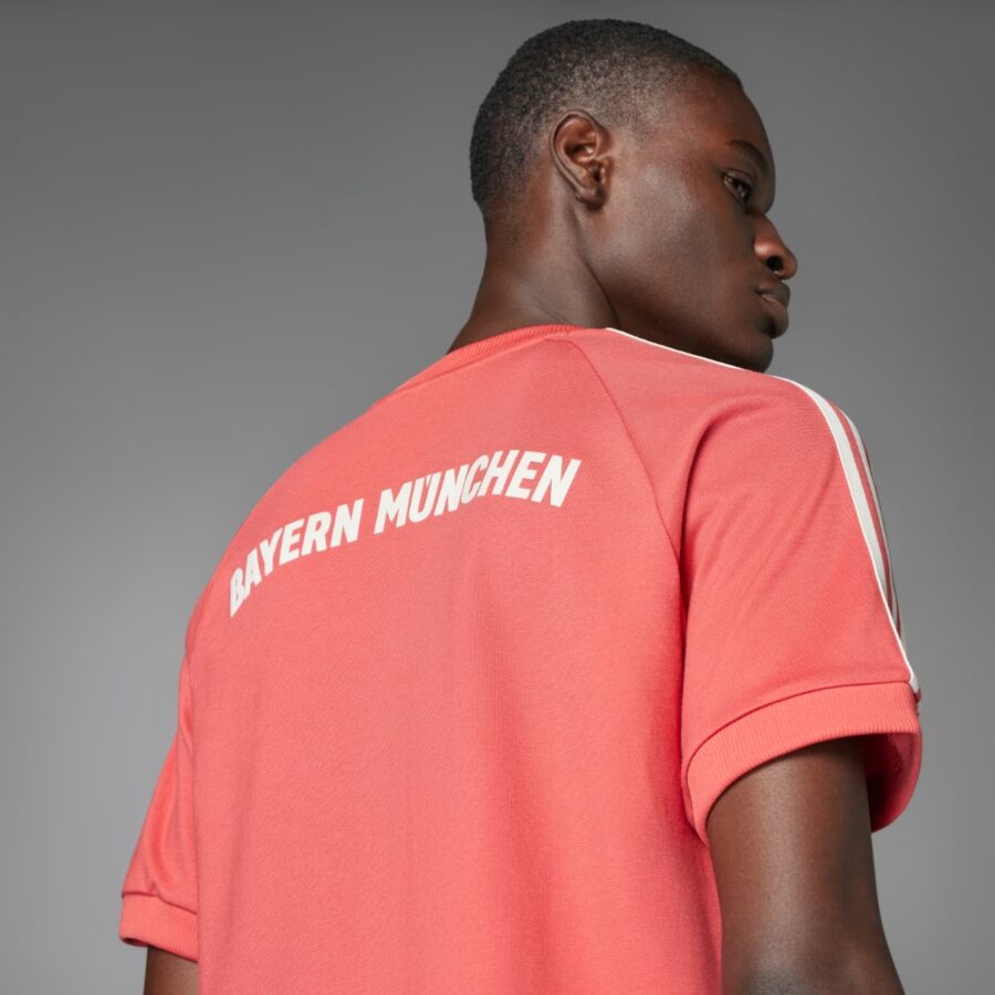 áo adidas fc bayern adicolor classics 3-stripes tee red iy0046