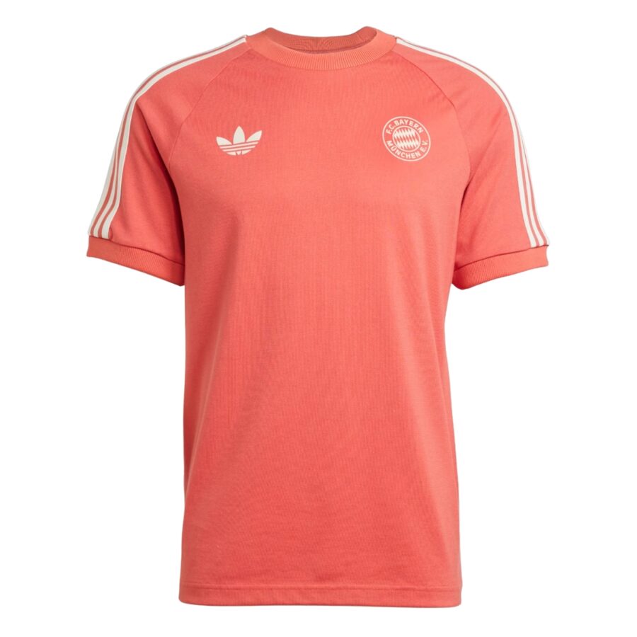 áo adidas fc bayern adicolor classics 3-stripes tee red iy0046