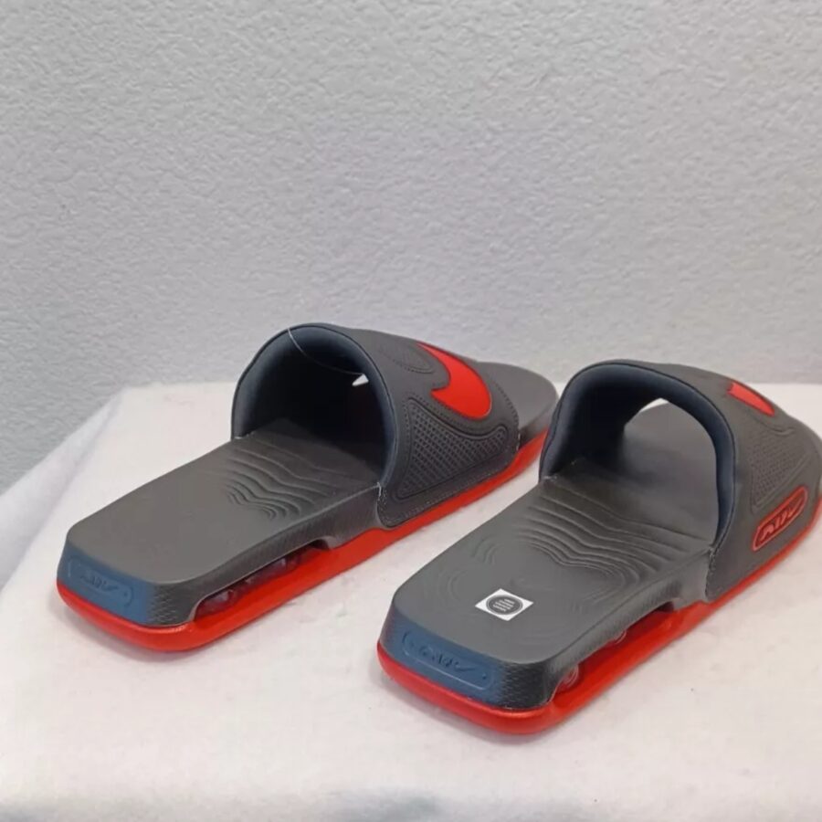dép nike air max cirro slide 'black university red' dc1460-002