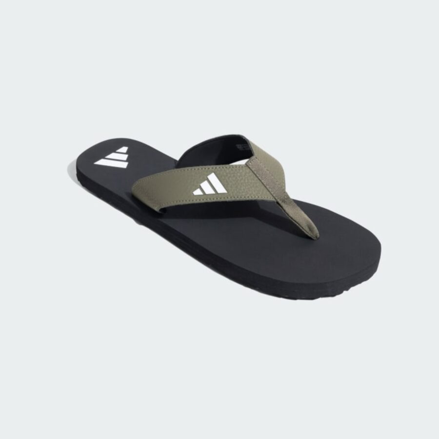 dép adidas xỏ ngón new thong 'olive strata' jj5178