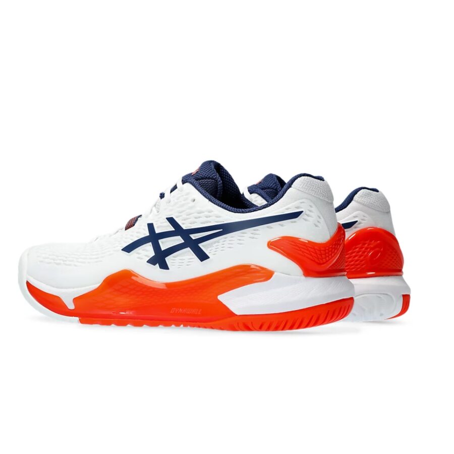 giày asics gel-resolution 9 'white' 1041a330-102