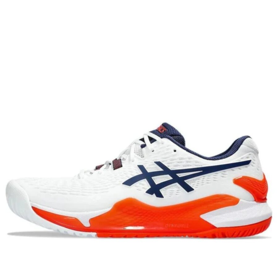 giày asics gel-resolution 9 'white' 1041a330-102