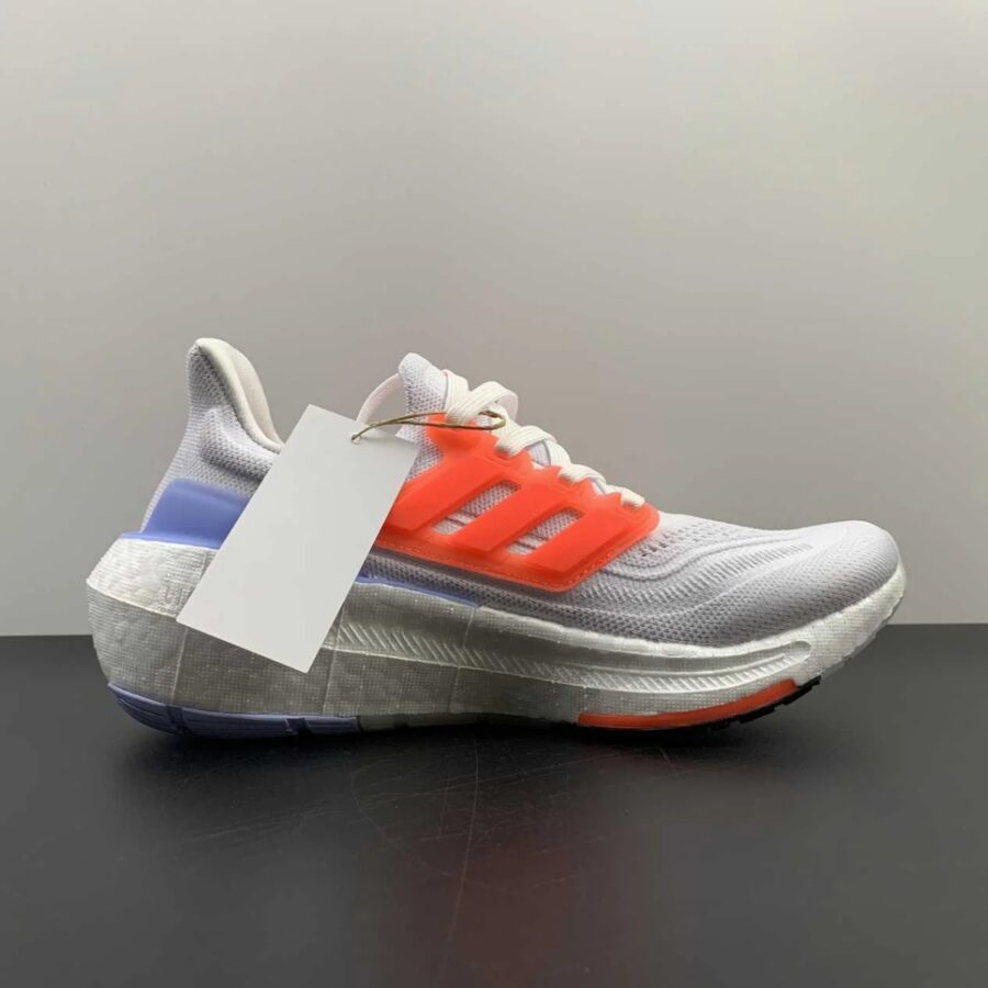 giày adidas ultraboost light 'cloud white solar red' h06357