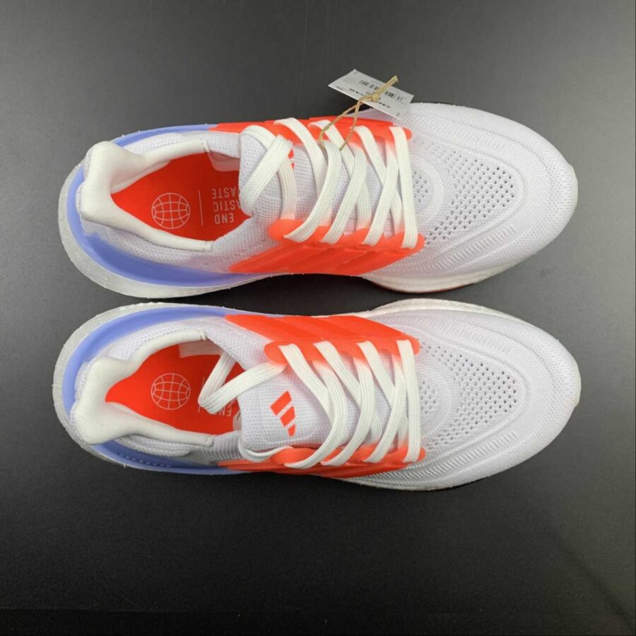 giày adidas ultraboost light 'cloud white solar red' h06357