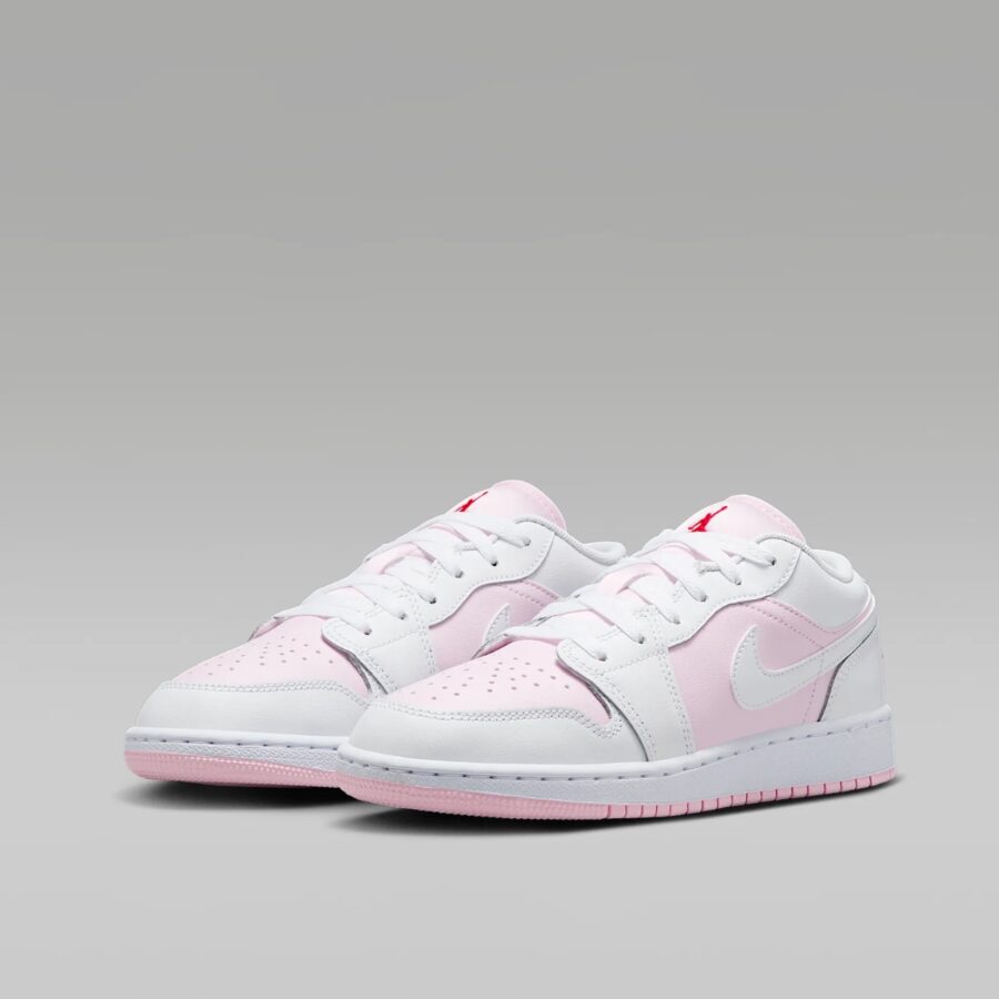 giày air jordan 1 low 'pink foam white' 553560-608
