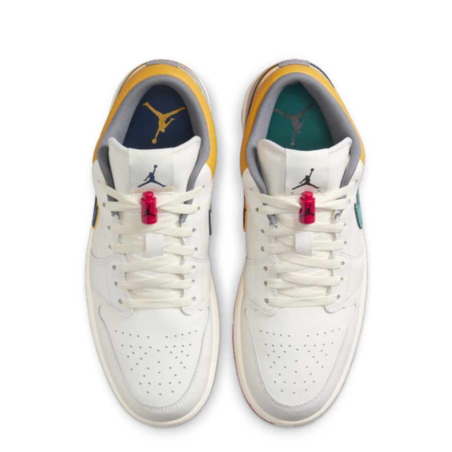 giày air jordan 1 low premium 'sail yellow ochre' hv4511-133