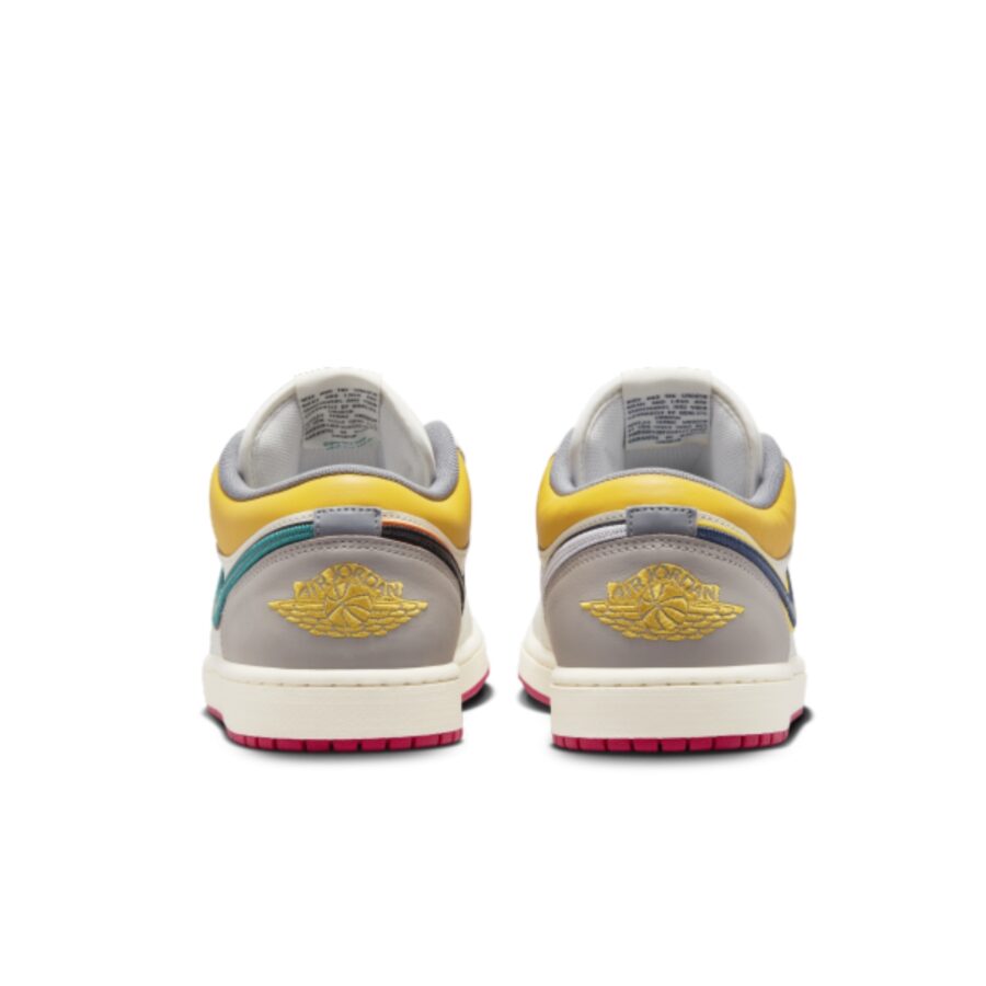 giày air jordan 1 low premium 'sail yellow ochre' hv4511-133