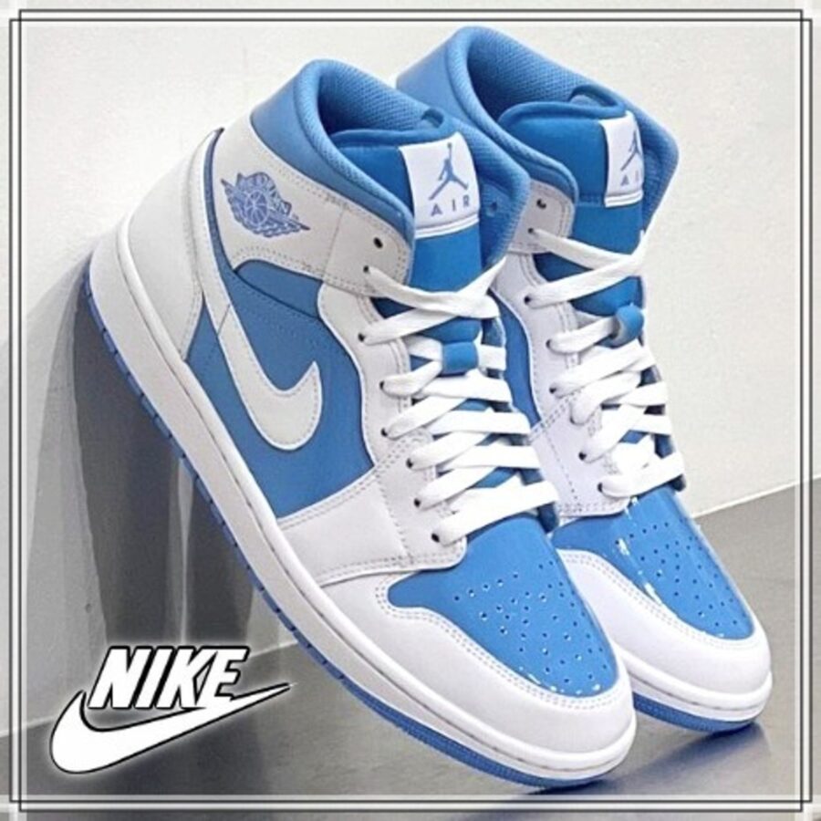 giày air jordan 1 mid 'legend blue' fz2142-114