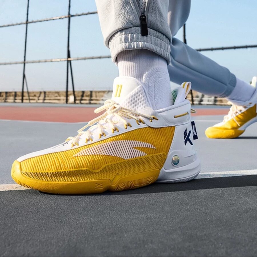 giày anta klay thompson kt9 'yellow white' 1124a1101-3