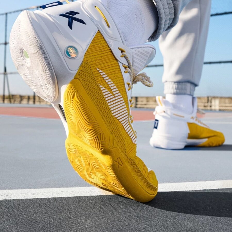 giày anta klay thompson kt9 'yellow white' 1124a1101-3