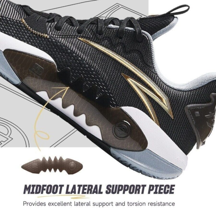 giày anta shock wave 5 'black' 1124b1611-6
