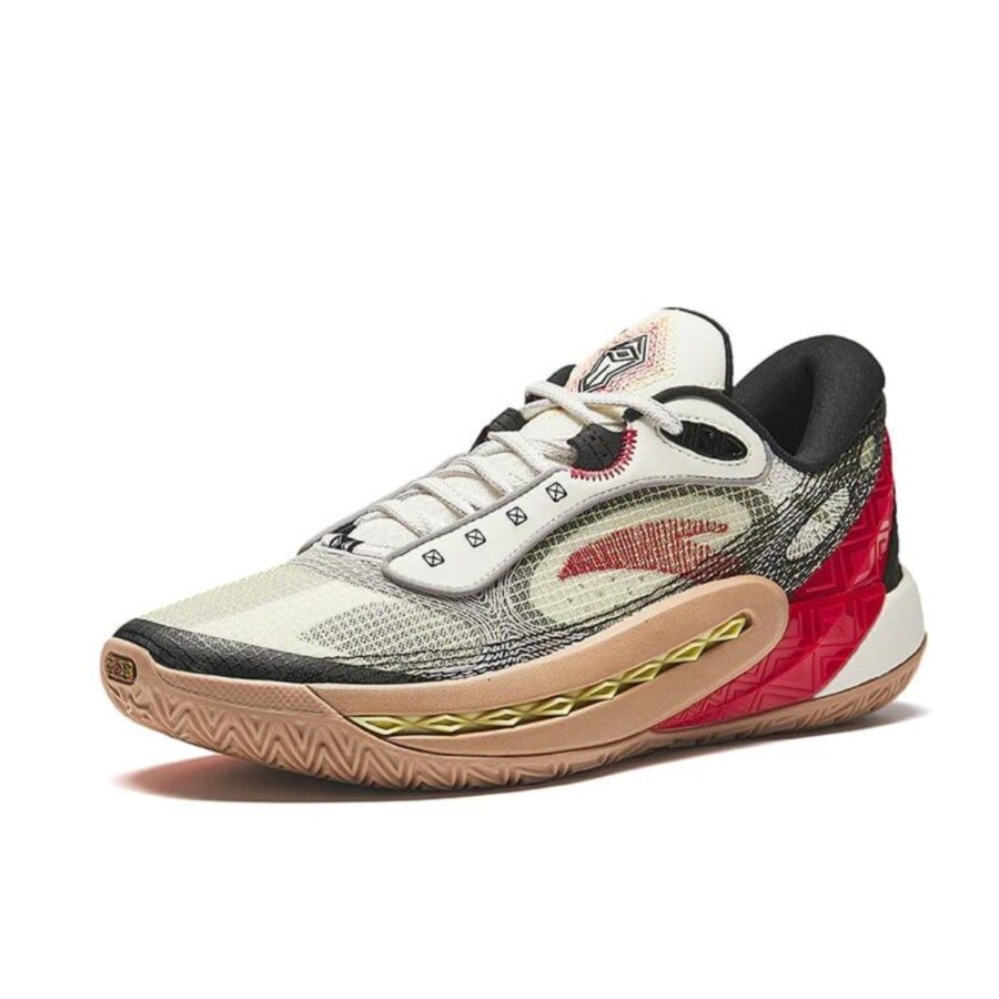 giày anta shock wave 6.0 nitroedge 'ivory white black' 1124c1106q-3