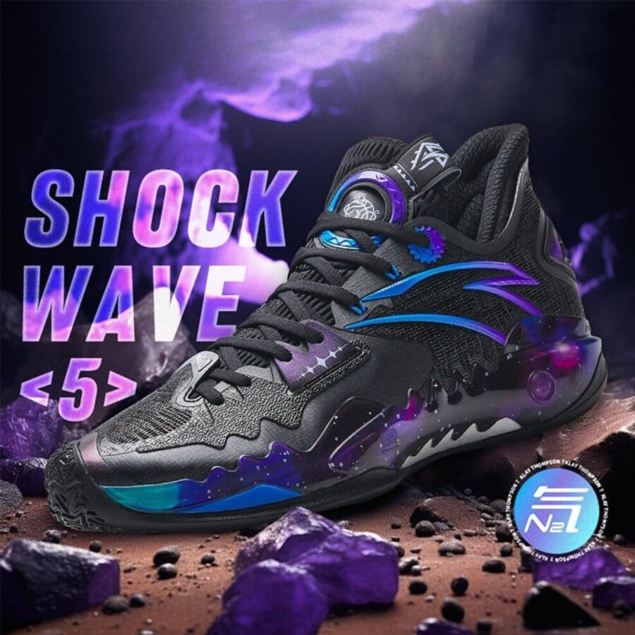 giày anta shock wave 5 'dark matter' 1124b1106-6