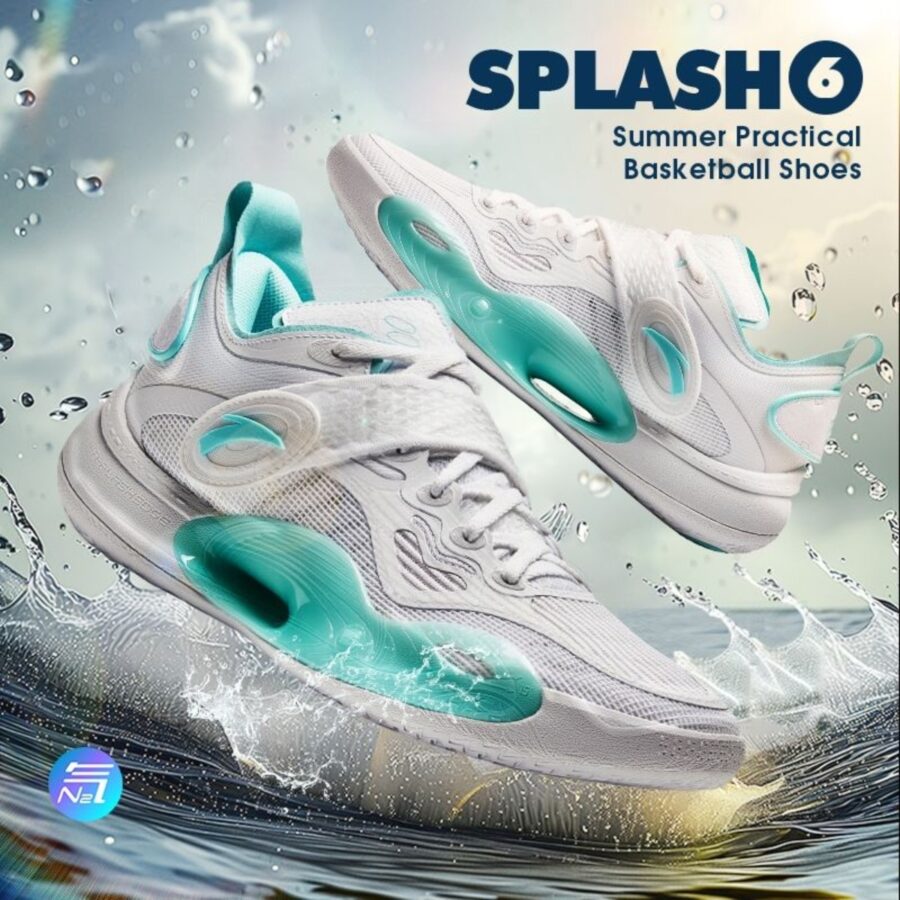 giày anta splash 6 nitroedge 'white blue' 1124b1108-2