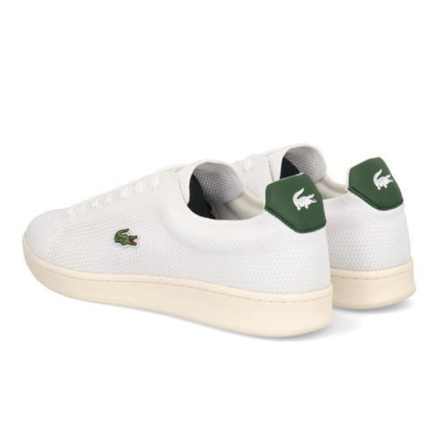 giày lacoste men's carnaby piquée màu trắng 45sma0023-082