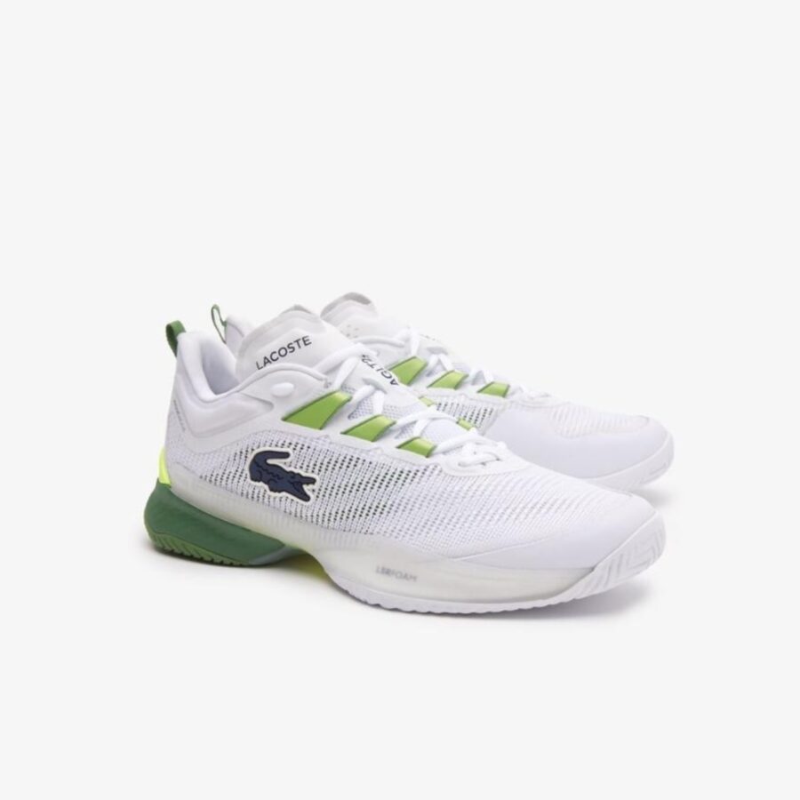 giày lacoste tennis ag-lt23 ultra 'white green' 45sma0013-082