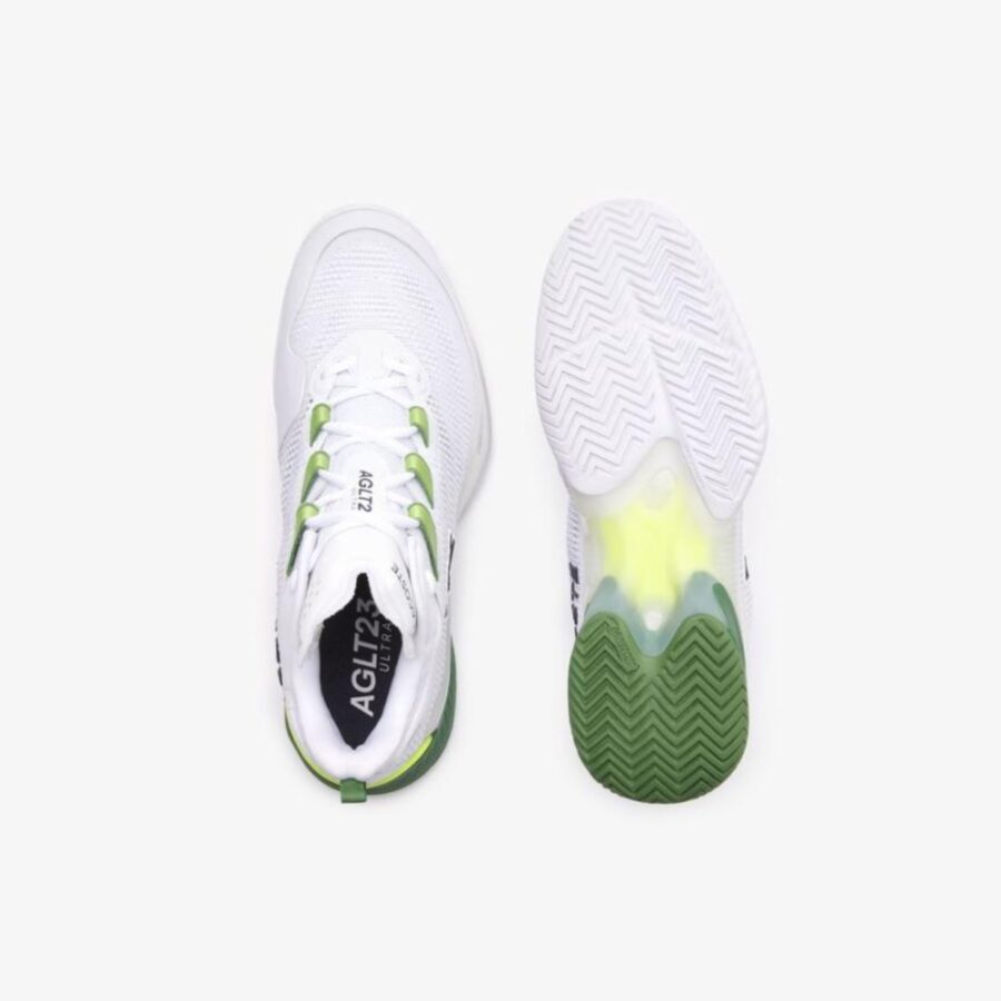 giày lacoste tennis ag-lt23 ultra 'white green' 45sma0013-082