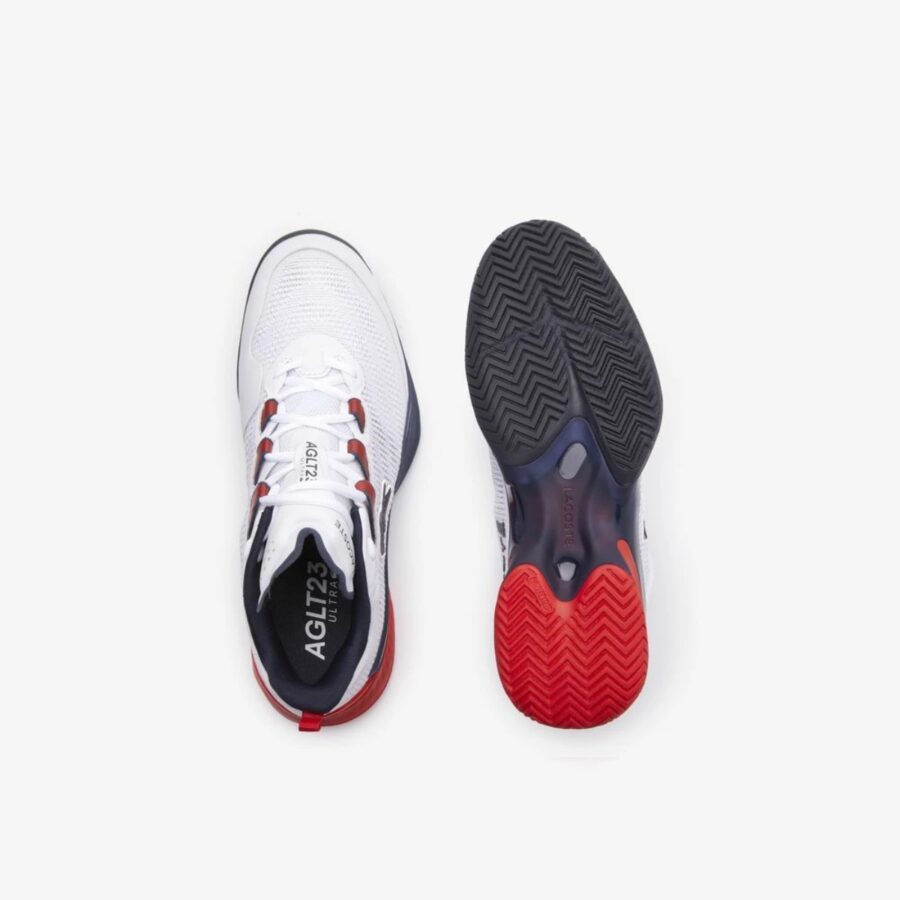 giày lacoste tennis ag-lt23 ultra 'white red' 45sma0013-394