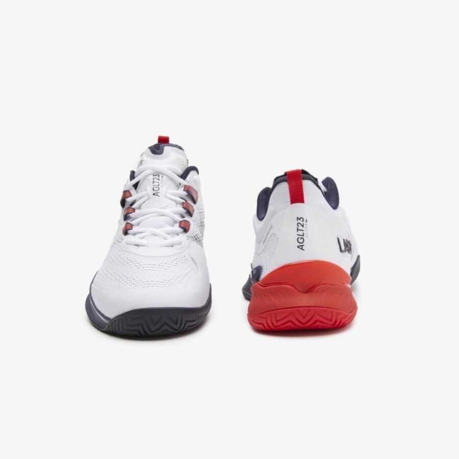 giày lacoste tennis ag-lt23 ultra 'white red' 45sma0013-394