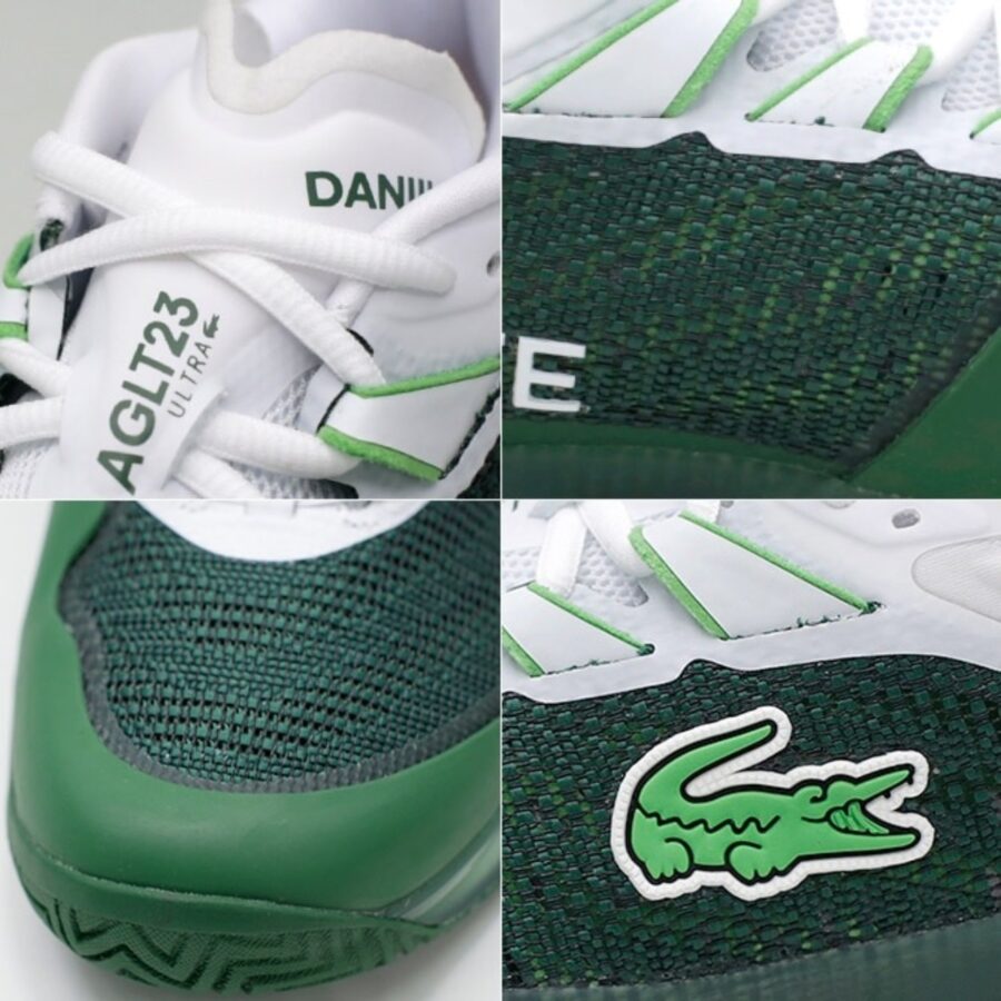 giày lacoste tennis ag-lt23 ultra ‘green white’ 47sma0101-2d2