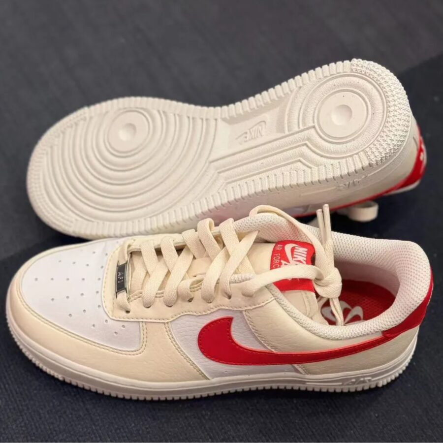 giày nike air force 1 '07 next nature 'pale ivory university red' dc9486-109