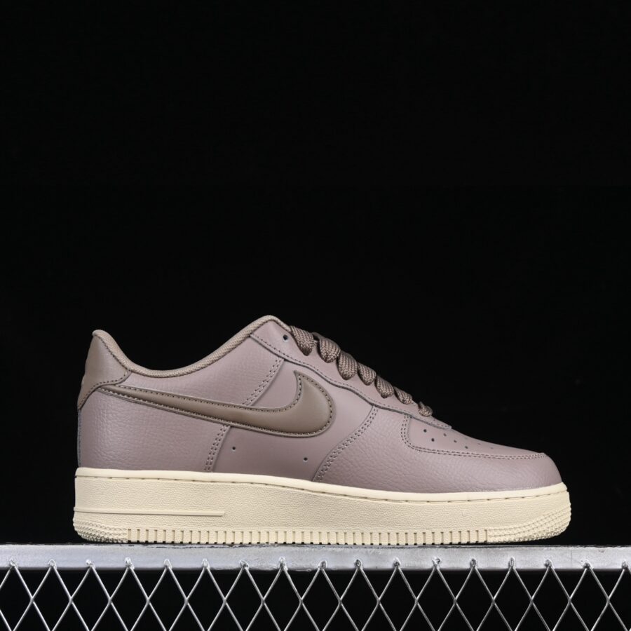 giày nike air force 1 low '07 next nature 'mink brown bulbous swoosh' hf2014-200