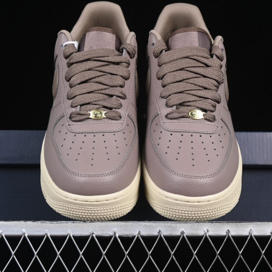 giày nike air force 1 low '07 next nature 'mink brown bulbous swoosh' hf2014-200