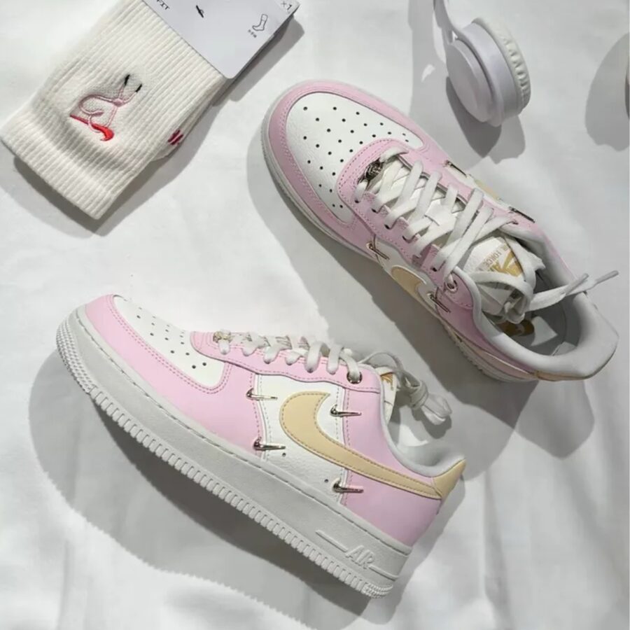 giày nike air force 1 low lx 'pink foam white' (wmns) ib2574-600