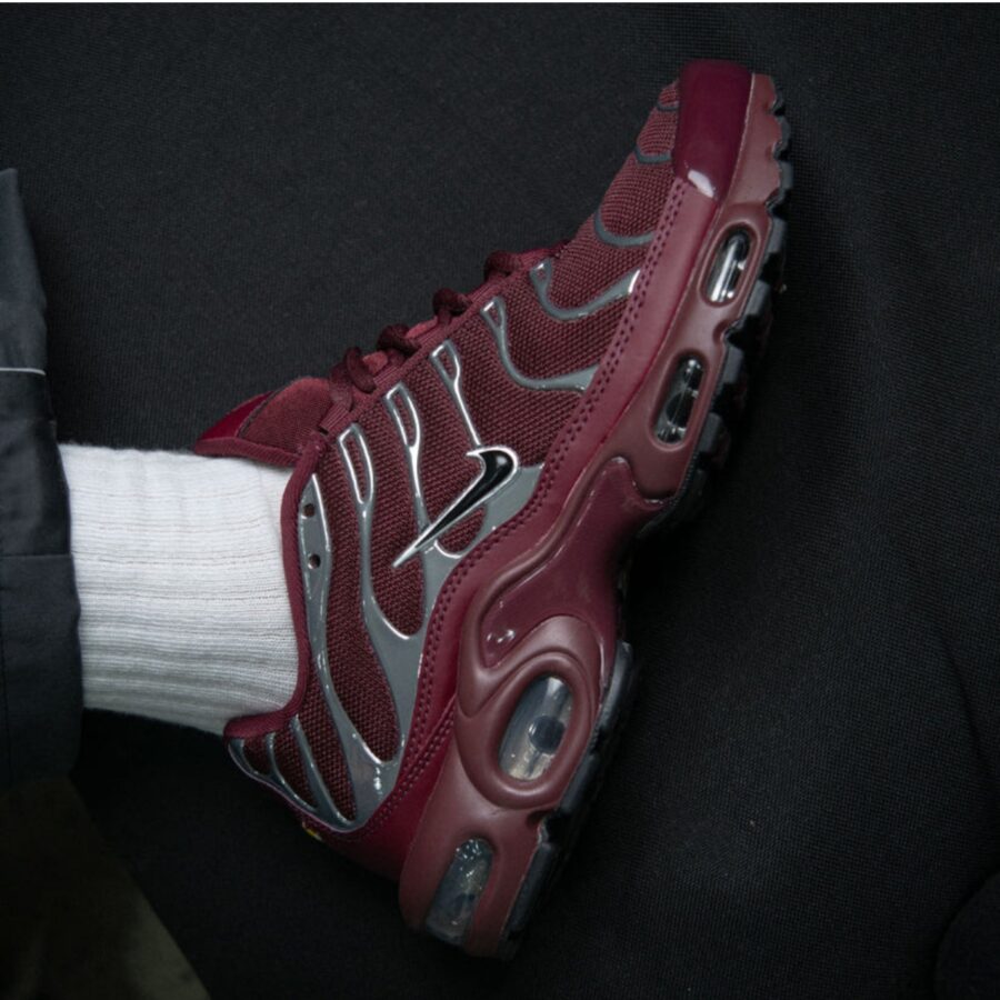 giày nike air max plus se 'night maroon & metallic silver' hj9743-600