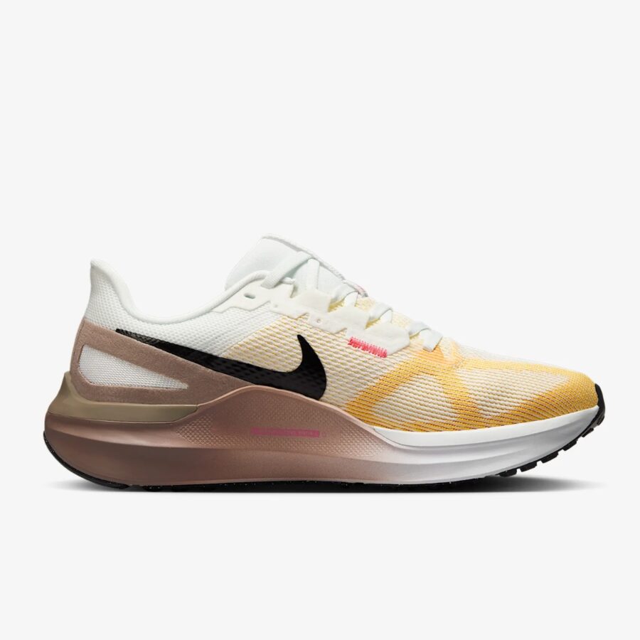 giày nike air zoom structure 25 'summit white mink brown black' dj7884-110