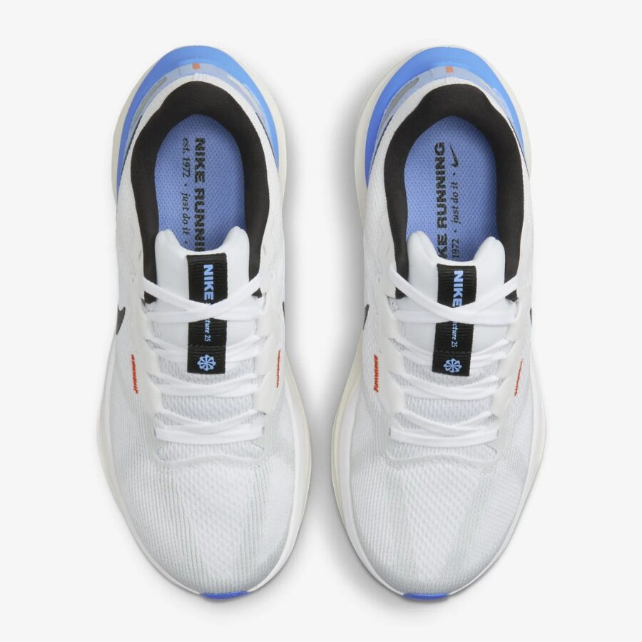 giày nike air zoom structure 25 'white royal pulse black' dj7884-107