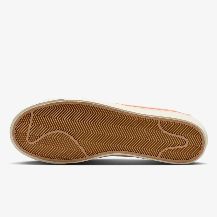 giày nike blazer low 77 'summit white safety orange' hf3158-100
