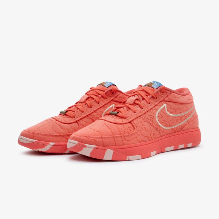 giày nike book 1 ‘text’ ep 'magic amber picante red' ib8053-800