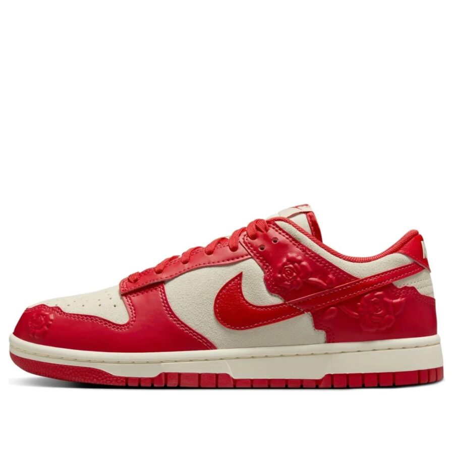 giày nike dunk low 'red roses' hf1986-100