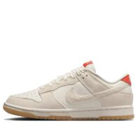 giày nike dunk low 'sail picante red' hv5231-133