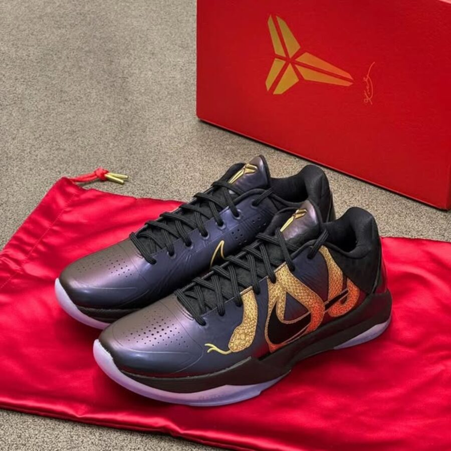 giày nike kobe 5 protro 'year of the mamba eggplant' ib4481-500