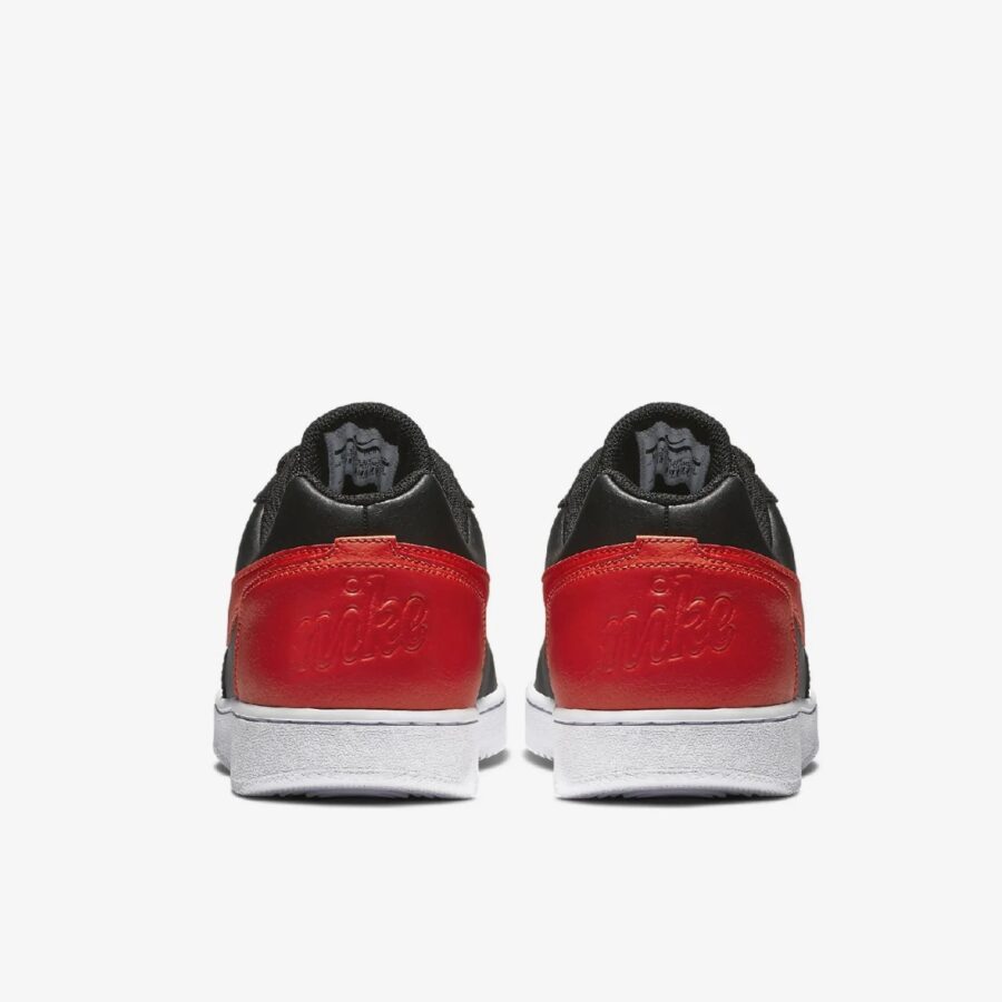giày nike ebernon low 'black habanero red' aq1775-004