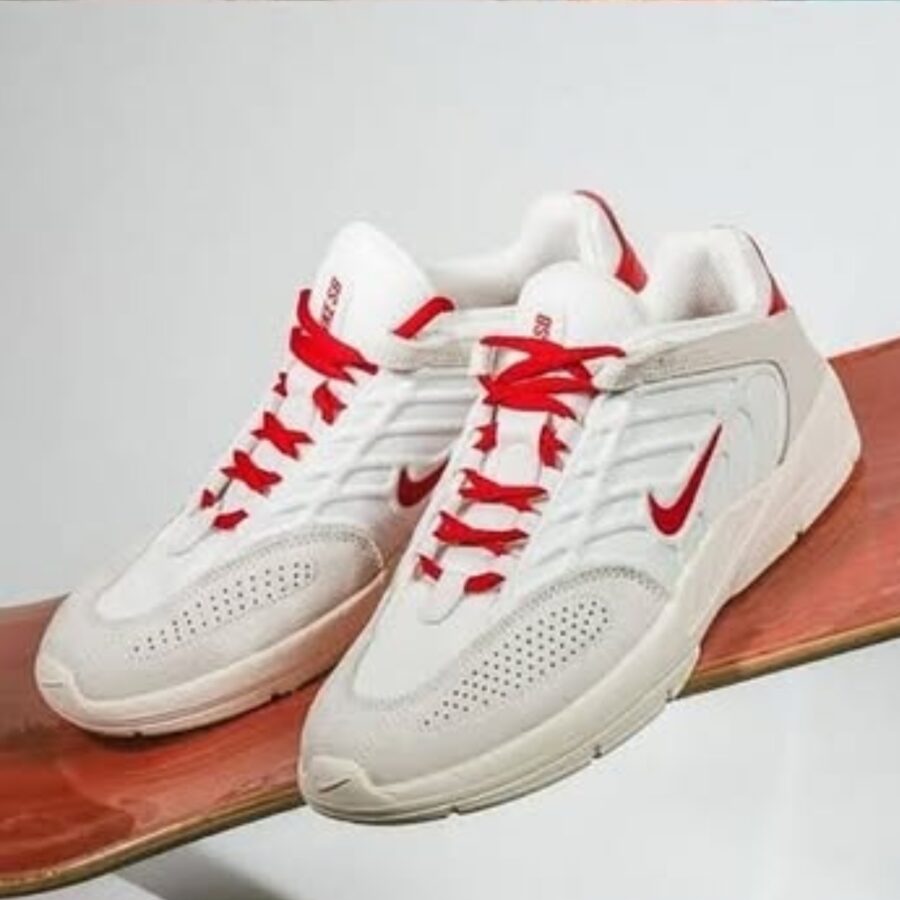 giày nike sb vertebrae 'white bone red' fd4691-100