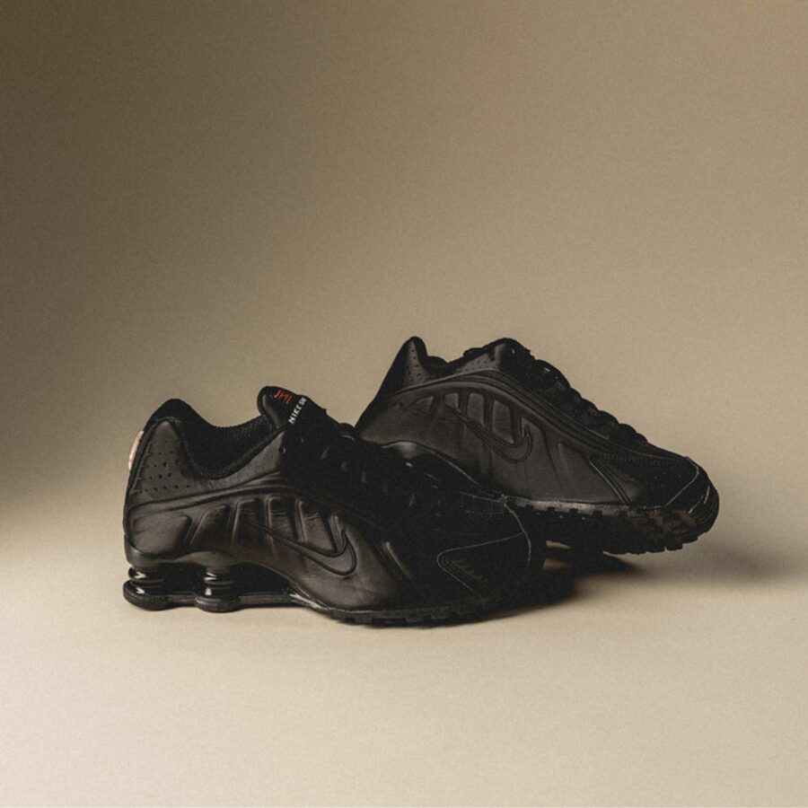 giày nike shox r4 'black' ar3565-004