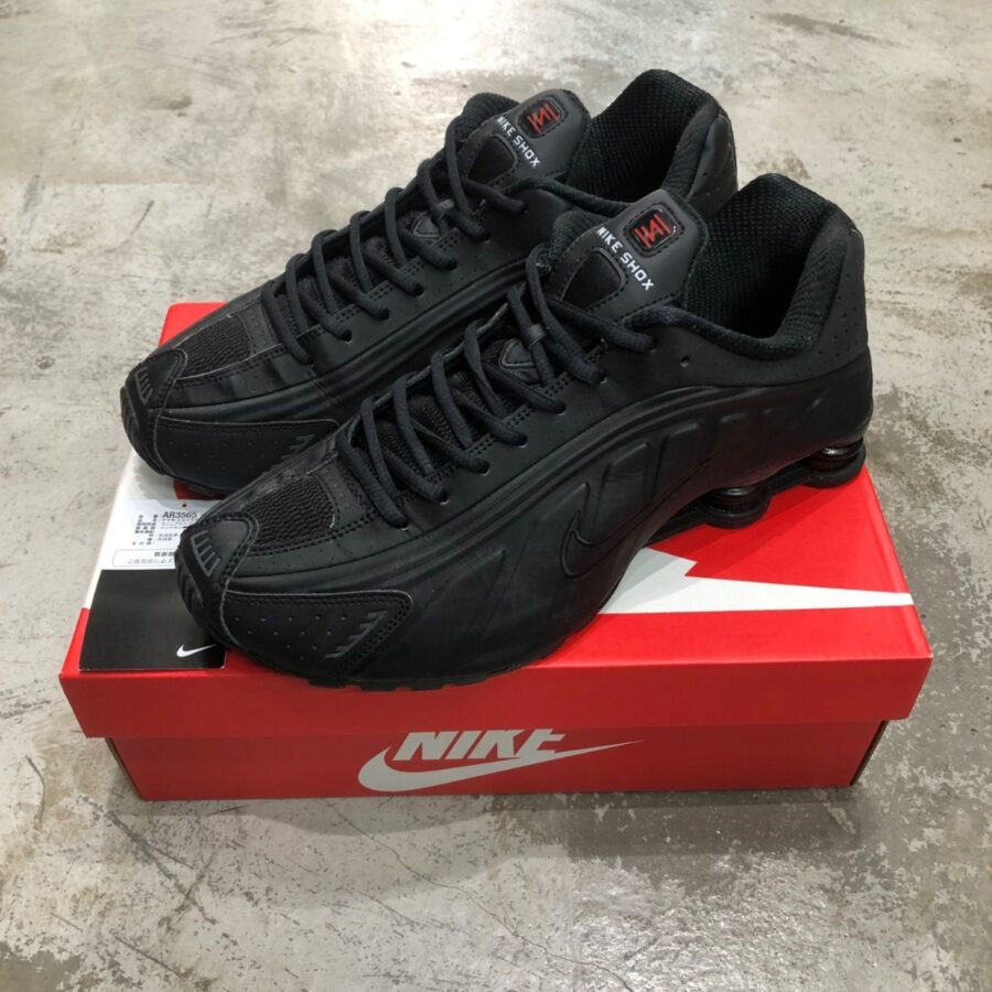 giày nike shox r4 'black' ar3565-004