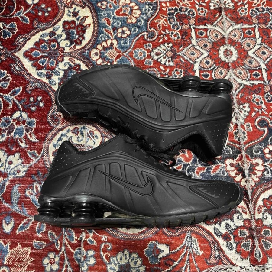 giày nike shox r4 'black' ar3565-004