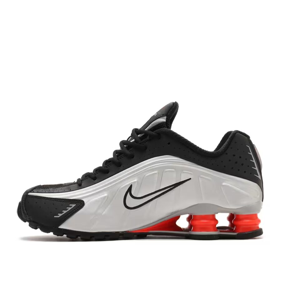 giày nike shox r4 metallic silver red hq1988-002