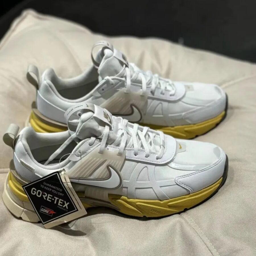 giày nike v2k run gore-tex 'white light bone' (wmns) fz2622-100