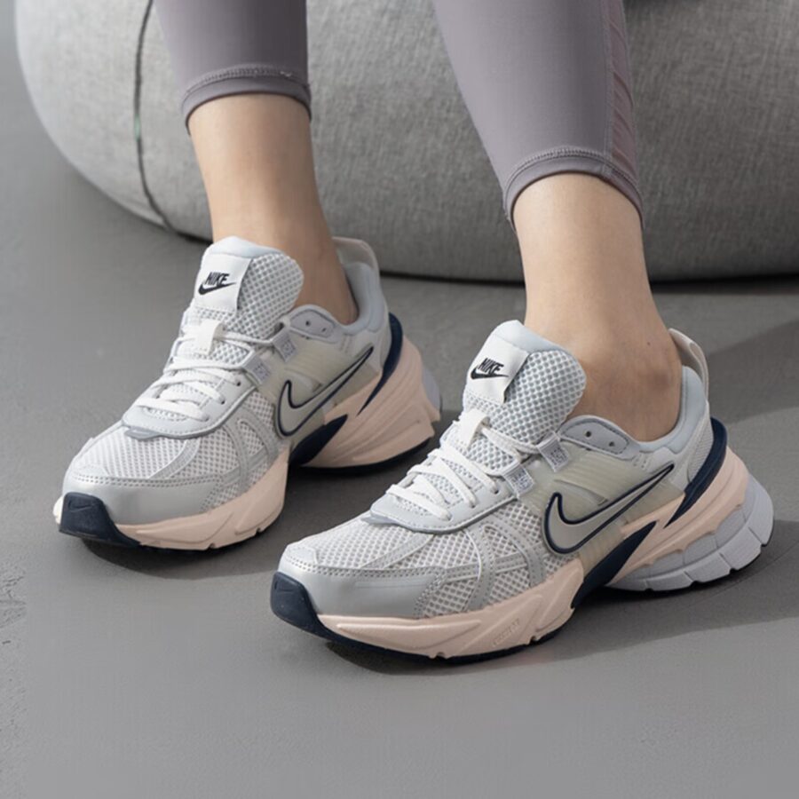giày nike v2k run 'platinum tint' (wmns) fd0736-004