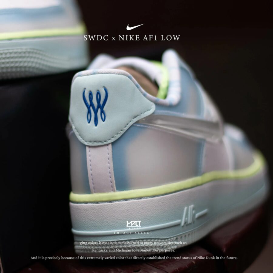 giày nike x swdc air force 1 low 'psychic blue' (wmns) hj4399-400