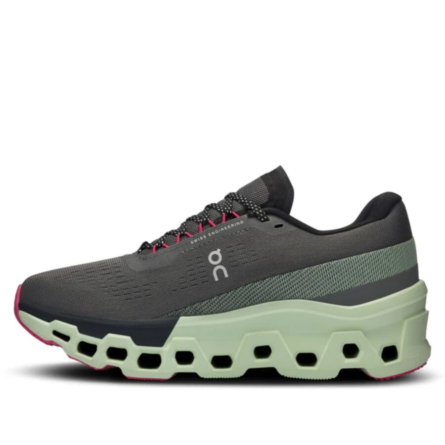 giày on running thể thao nữ cloudmonster 2 grey 3we10112541