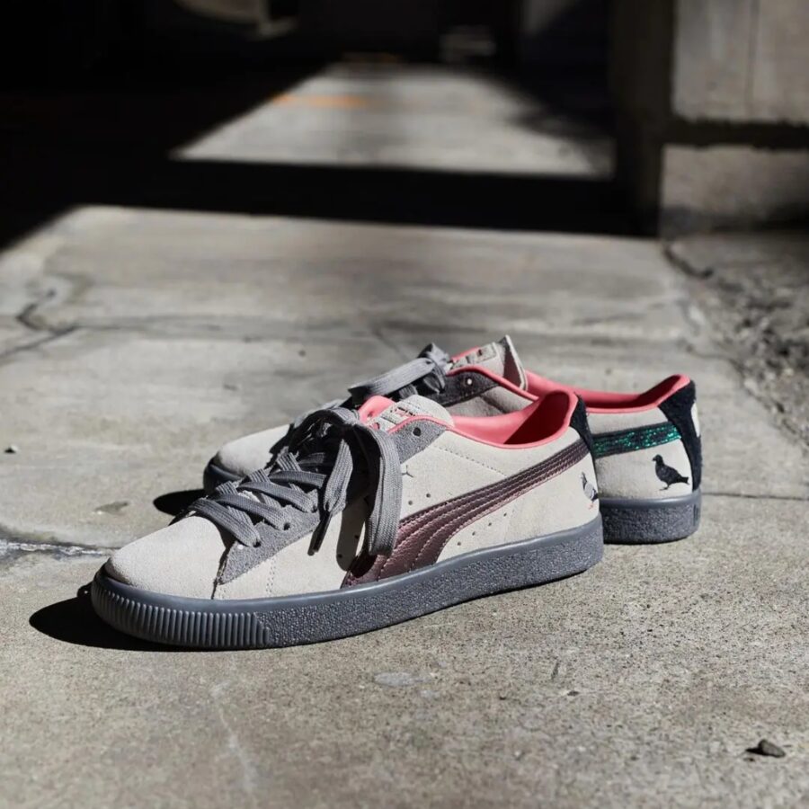 giày puma atmos x jeff staple x suede 'pigeon and crow' 381160-01