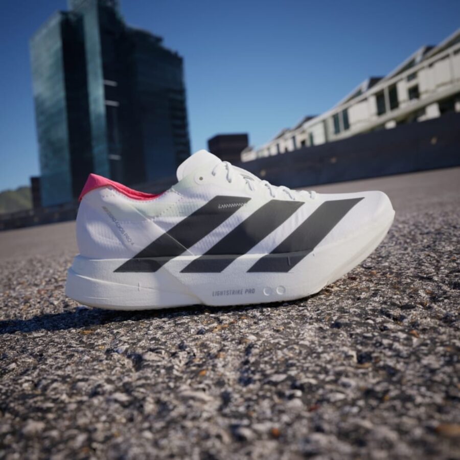 giày adidas adizero adios pro 4 'white black' jr1094